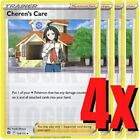 4x Cheren's Care 134/172 x4 -Brilliant Stars - Pokemon TCG - Playset - NM