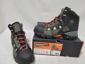 Mens work boots timberland pro 12M hyperion soft toe             no insoles