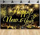 Happy New Year Banner Backdrop 2024 Party Decorations/Props 2024 for New Year