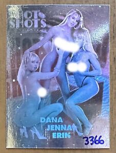 Hot Shots 1993 Hologram Card Dana Jenna Jameson Erin Limited Edition # 3366