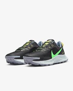 Nike Pegasus Trail 3 DA8697 004 Black/Green Strike-Ashen Slate New Men's Size 10
