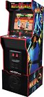 Arcade1Up Mortal Kombat Midway Legacy Edition Game Cabinet w/Riser & 2 Stools