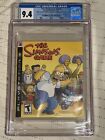 The Simpsons Game PS3 w/ Bartman Poster 2007 Graded Complete In Box CGC 9.4