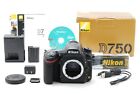 [MINT w/Box]Nikon D750 24.3MP Digital SLR DSLR Camera Body From JAPAN