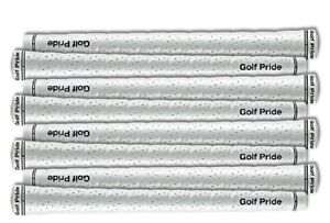 8 Golf Pride Tour Wrap 2G Standard White Golf Grips + REGRIP KIT