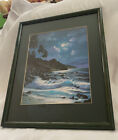 Vintage - Anthony Casay Framed Print - Ocean  Shoreline