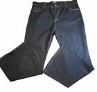 Run & Fly Jeans Men's Stretch Bell Bottom Dark Denim 40 Regular Retro Cotton