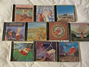 LITTLE FEAT 10 CD Lot - Original Pressings  - come and get 'em