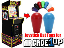 Arcade1up Capcom Legacy Edition - Joystick Bat Tops UPGRADE! (2pcs Red/Blue)