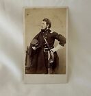 Cabinet Photo Major General Samuel Augustus Duncan 14th NH Infantry With Sword