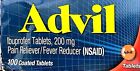 Advil Tablets Pain Reliever/Fever Reducer 200mg 100/CT *EXP 01/25*FREE SHIPPING*