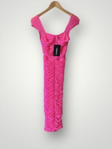NWT Prettylittlethings Mini Dress Short Women Size 0 Barbie Pink