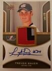 2009 UD USA-TB Baseball Trevor Bauer 18/25 Auto Jersey Patch RC Only 25 🔥