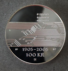 Norway 100 Kroner 2005 100 Year Anniversary - 1 Oz Silver
