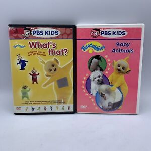 Teletubbies - Lot Of 2 DVD - Baby Animals & What’s That? PBS Kids