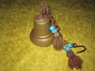 Large & Loud Brass Bell~VG~Hanging Chain & Hook