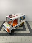 The Ugglys Pet Shop Van Toy Figures Moose Truck White Orange WORKS