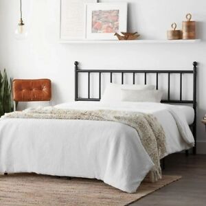 King Size Headboard Only Vertical Bar Modern Industrial French Country Farm New