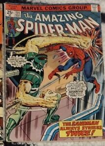 The Amazing Spider-Man: # 154 VG/FN  The Sandman   Marvel Comics    D3