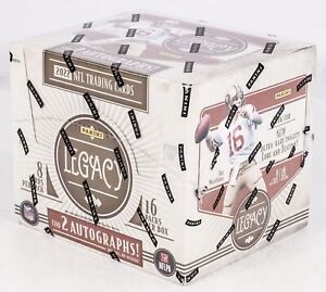 Panini 2022 Legacy Football Hobby Box - 16 Packs. New, Factory Sealed