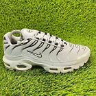 Nike Air Max Plus Wolf Gray Mens Size 8.5 Athletic Shoes Sneakers 852630-021