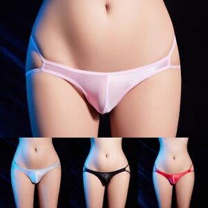 Hot Sale Mens Briefs Underwear Free Size Oily Briefs Underpants Backless