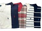 Lot of  5 Polo Ralph Lauren  Short Sleeve  Men’s Polo Shirts XL