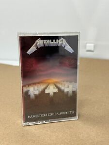 METALLICA Master of Puppets Cassette Tape Brand New Factory Sealed 1986
