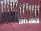 22pc CUISINART ROOSTER  Stainless FLATWARE SET   No Monogram