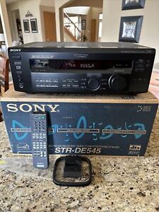 Sony STR-DE545 5.1 Ch AV Home Theater Surround Sound Receiver Stereo System Remo