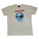Retro Brand Los Angeles 1962 Woodstock Music Festival 1969 Shirt XL So Soft Mint