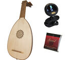 Roosebeck Deluxe 7-Course Walnut Lute w/ Bag + String Set + Tuner