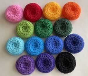 DISH SCRUBBIES-Handmade Crochet Net Nylon Scrubby-Dishes/Pots-Kitchen-Cleaning