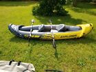 Intex Explorer K2 Kayak 2-Person Inflatable Set with Oars and Air Pump Yellow