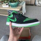 Size 12 - Air Jordan 1 Low Black Lucky Green