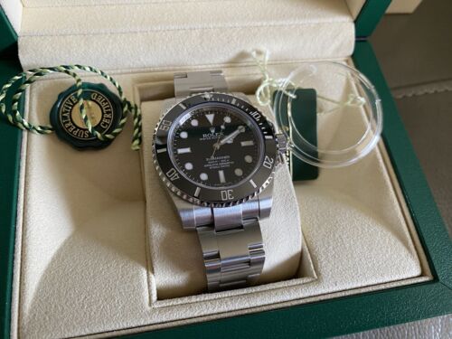 Rolex Submariner No-Date 114060 Stainless Steel Black Dial 40mm Box Papers