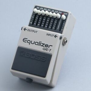 Boss GE-7 Equalizer (ACA Version) Guitar Effects Pedal P-25081
