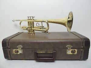HOLTON Bb Trumpet 1965 🎺 Collegiate with Hardshell Case and 7c MP Ser #400871
