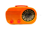 VINTAGE OLD ANTIQUE 1940s FADA YELLOW CATALIN RADIO NO CRACKS CHIPS OR BREAKS