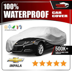 [CHEVY IMPALA] CAR COVER - Ultimate Full Custom-Fit All Weather Protection (For: 1966 Chevrolet Impala)