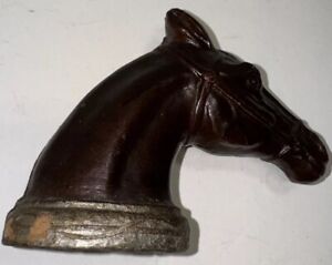 Vintage Hand Carved Wooden Horse Head Bottle Opener 5” x 4”
