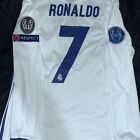 2016/2017 Real Madrid Ronaldo #7 UCL FINAL Long Sleeve Jersey Shirt Home Large