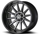 4x 22x10 Artem Offroad A203 Seneca Wheels Gloss Black 22x10 6x5.5 Chevy 6x135