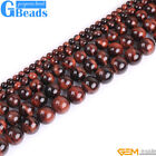 Natural Red Tiger's Eye Gemstone Round Loose Beads Free Shipping 6mm 8mm 10mm