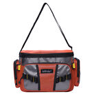 Fishing Waterproof Carry Bag Tackle Storage Bag Waist Shoulder Pack Box Orange