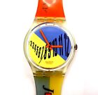 NEW Swatch Watch TYPESETTER GK131 with Case and Papers 1991 NOS Gents
