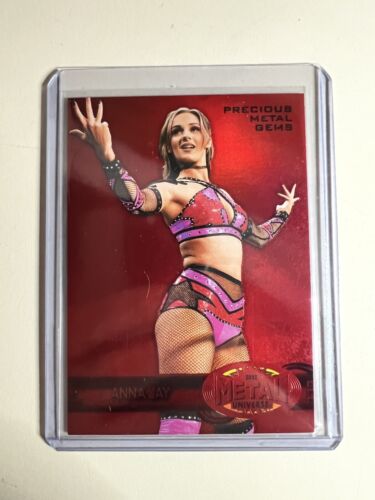 New Listing2022 Skybox Metal Universe AEW All Elite Wrestling PMG Red /90 Anna Jay #R-19