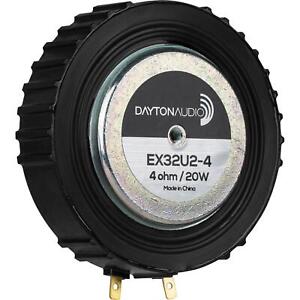 Dayton Audio EX32U2-4 Ultra 32mm Interchangeable Hardware Mount Exciter 20W 4 Oh