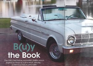 New Listing1963 FORD FALCON CONVERTIBLE 4 PG COLOR ARTICLE
