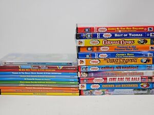 Lot Of 22 Thomas The Train Engine Kids Family DVD Movie Lot FREE SHIPPING